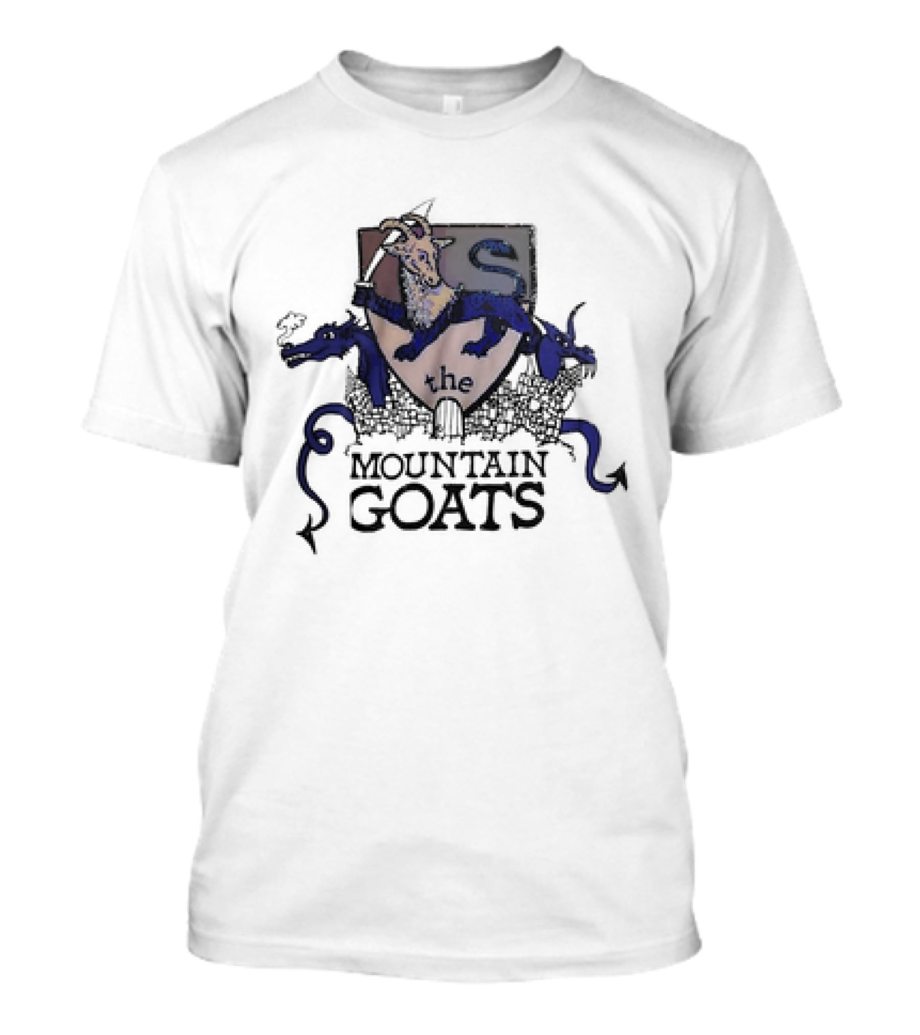 The Mountain Goats Dragon Crest The Shield S T-Shirt