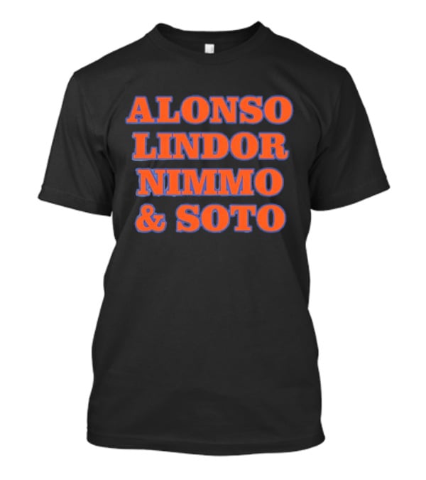 ALONSO LINDOR NIMMO SOTO Baseball Stars T-Shirt