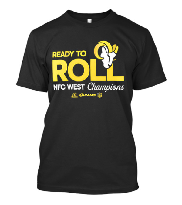 Ready To Roll NFC West Champions Rams T-Shirt