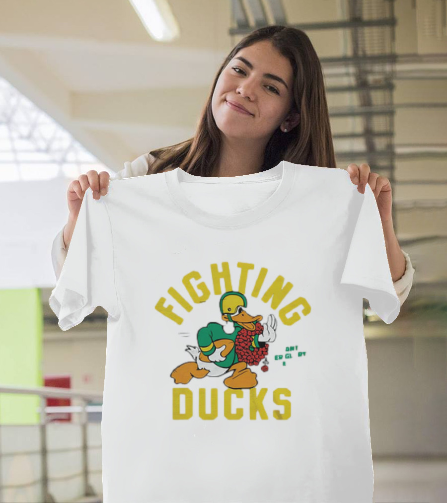 Fighting Ducks Oregon Ducks Chant Her Glory T-Shirt