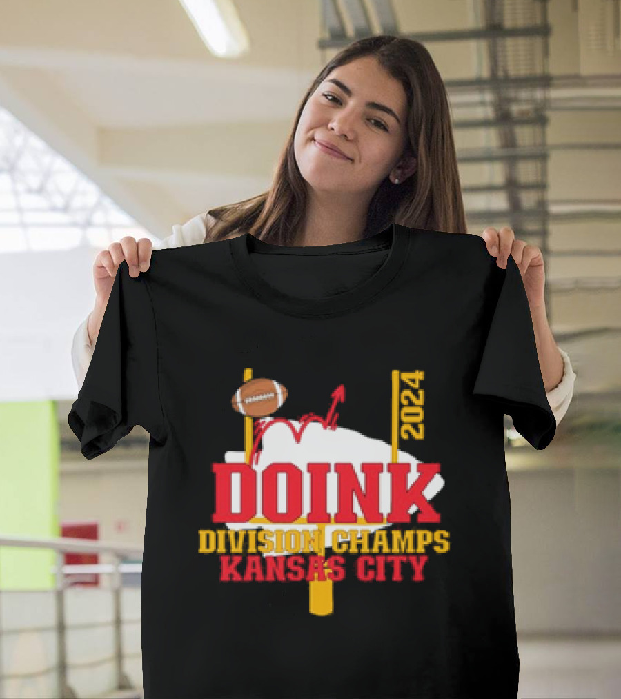 DOINK Division Champs 2024 Kansas City Football T-Shirt