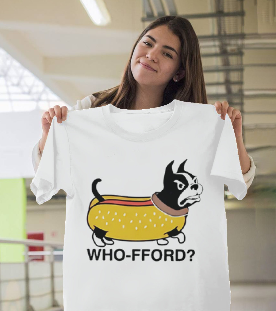 Furman Paladins Who-fford Hot Dog Bulldog T-Shirt