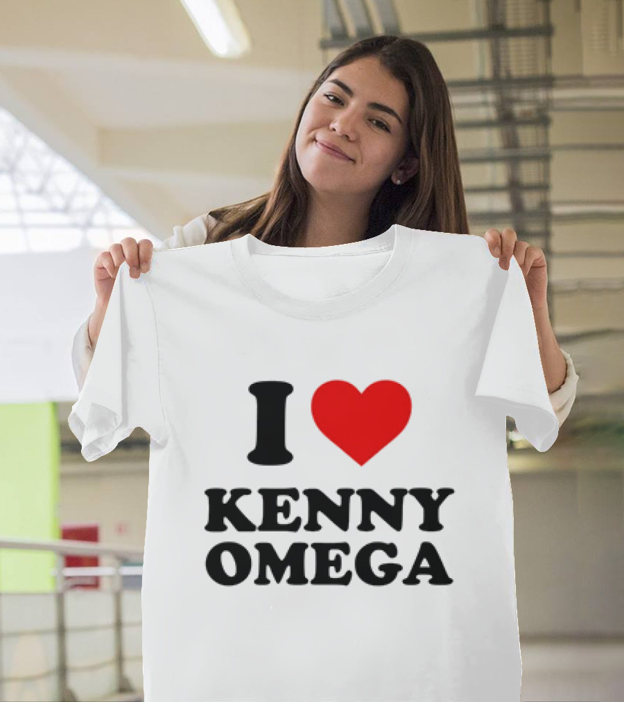 I Heart Kenny Omega Wrestler T-Shirt