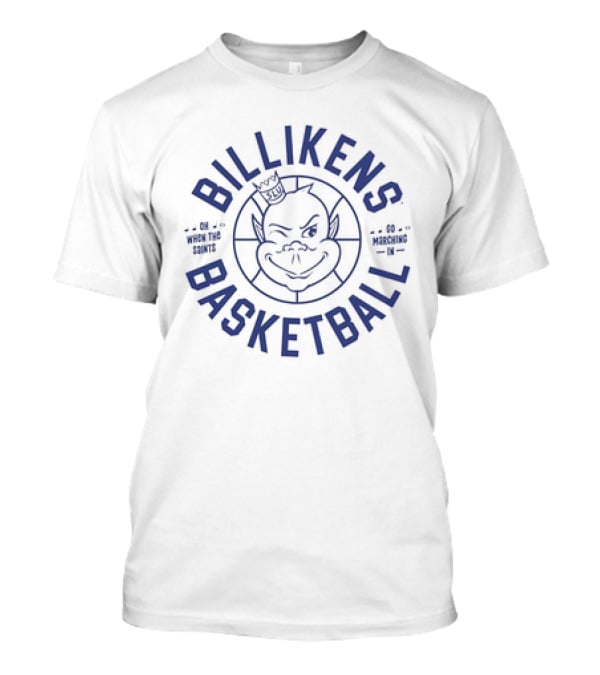 Billikens Basketball Oh When The Saints Go Marching In Retro T-Shirt
