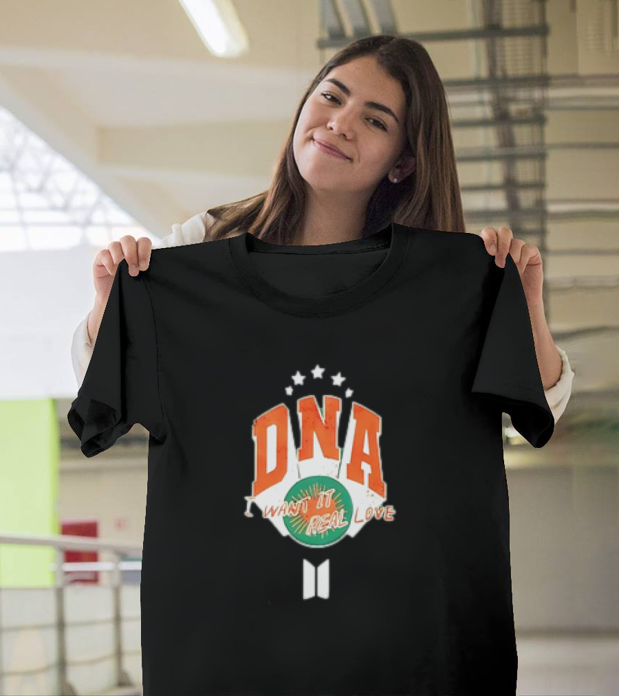DNA I Want It Real Love BTS Inspired T-Shirt