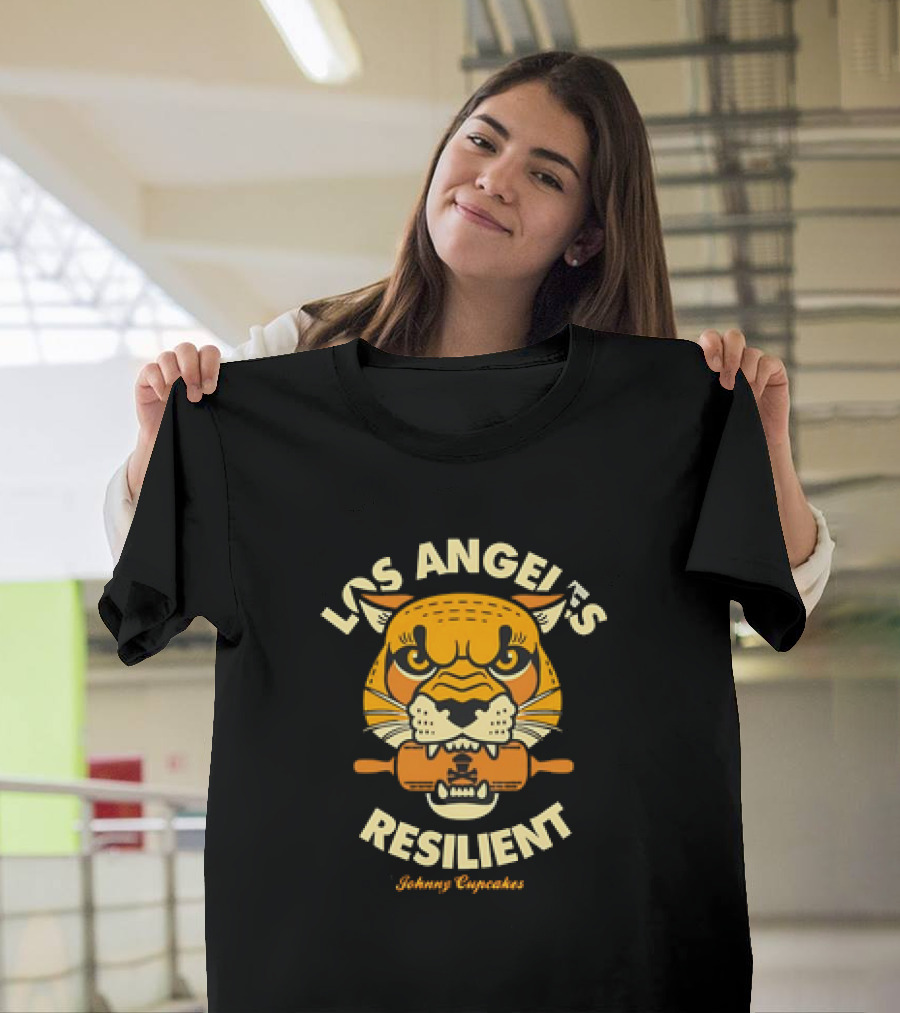 Los Angeles Resilient Johnny Cupcakes Tiger T-Shirt