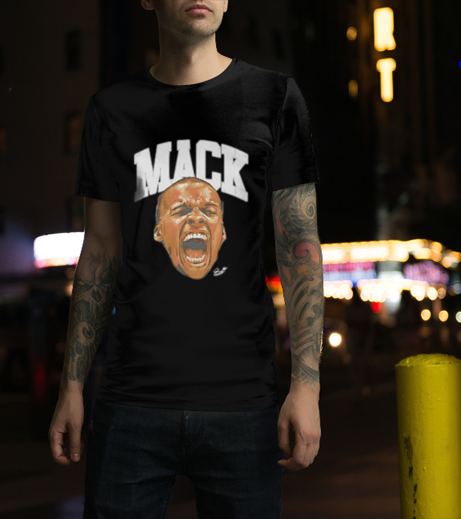 Shelvin Mack Big Face Scream Arch Signature Vintage T-Shirt