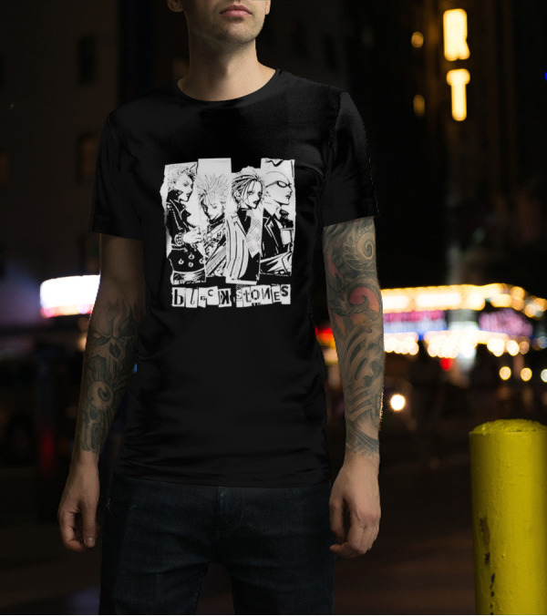 Ai Yazawa Ut Black Stones Band Manga Characters T-Shirt