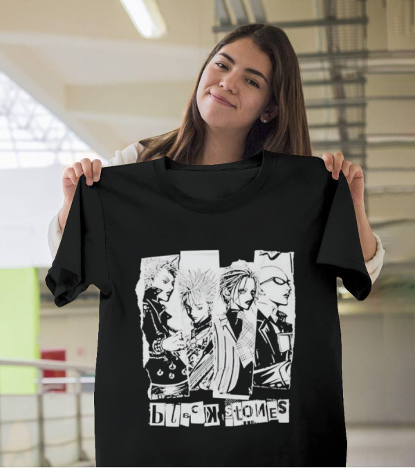Ai Yazawa Ut Black Stones Band Manga Characters T-Shirt