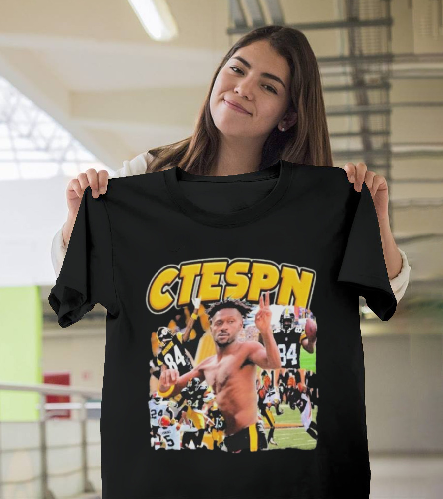 CTESPN Antonio Brown Pittsburgh Steelers Football Highlights T-Shirt