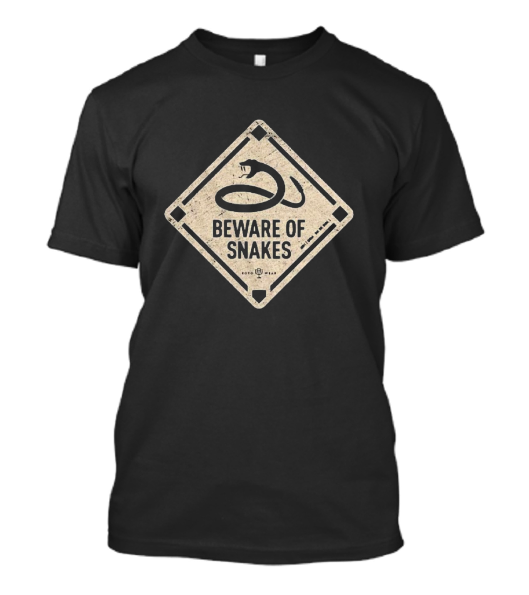 Arizona Diamondbacks Beware Of Snakes Roto Wear T-Shirt