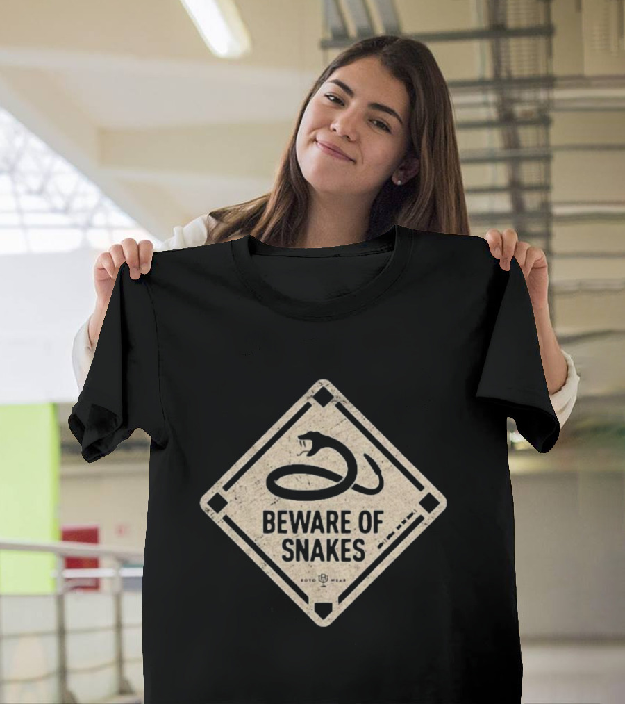 Arizona Diamondbacks Beware Of Snakes Roto Wear T-Shirt