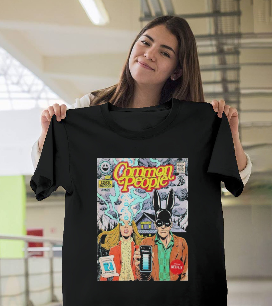 Black Mirror Comics Common People Netflix 2025 T-Shirt