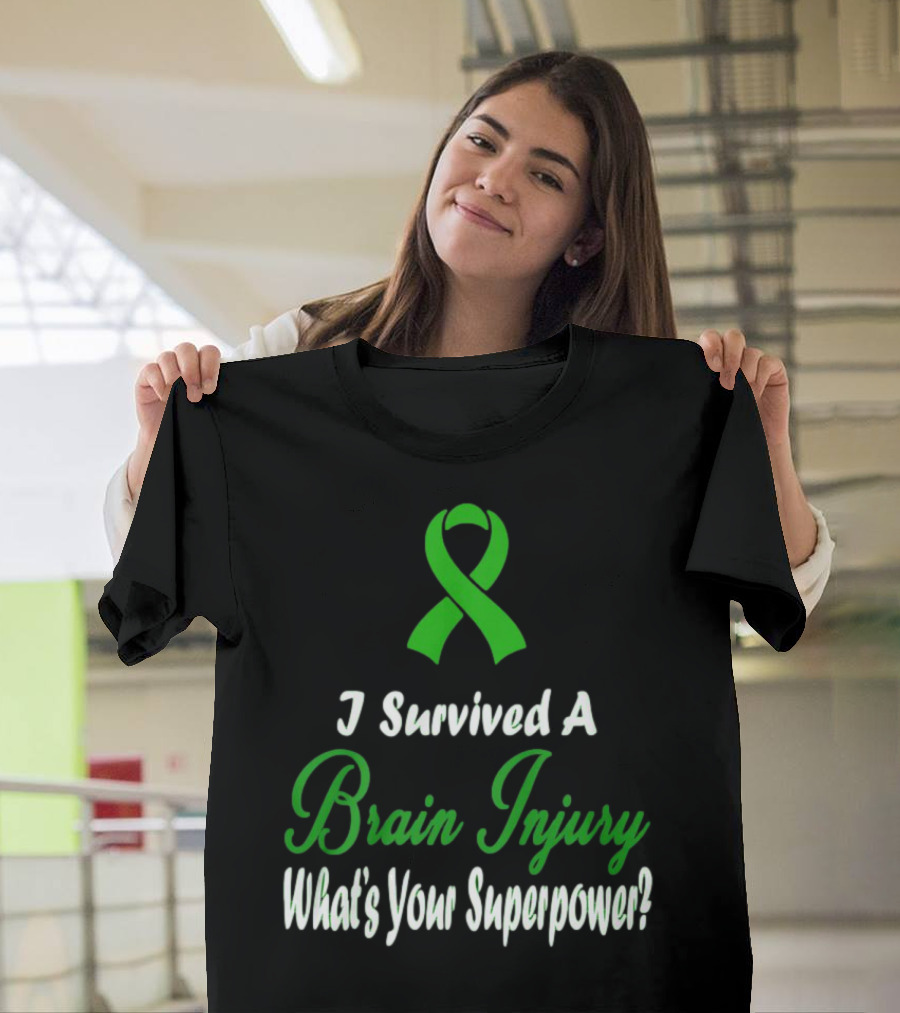 I Survived a Brain Injury What's Your Superpower? T-Shirt
