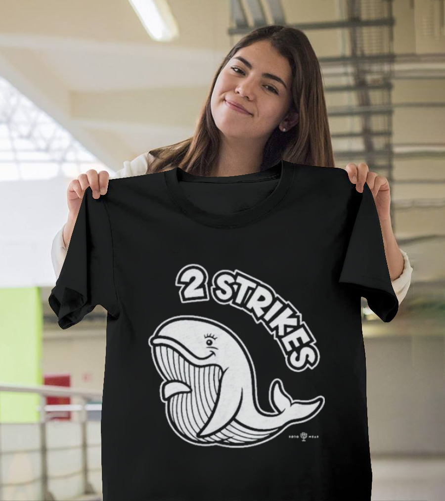 Bryan Hoch 2 Strikes Whale T-Shirt