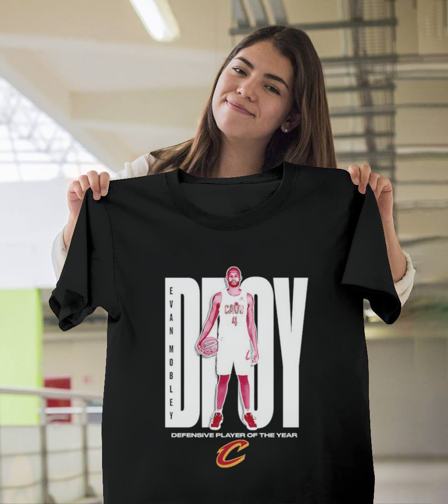 Cleveland Cavaliers Evan Mobley DPOY Defensive Player Of The Year 4 Cavs T-Shirt