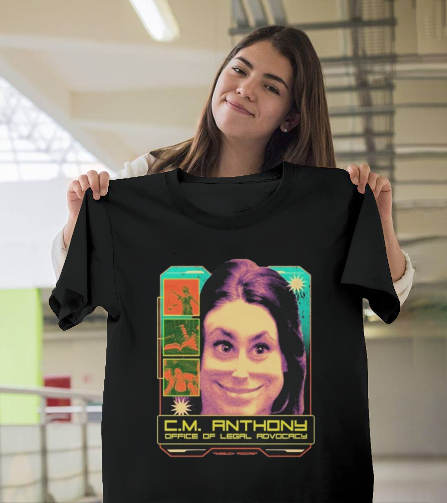 C.M. Anthony Office Of Legal Advocacy Retro Pop Art Style T-Shirt