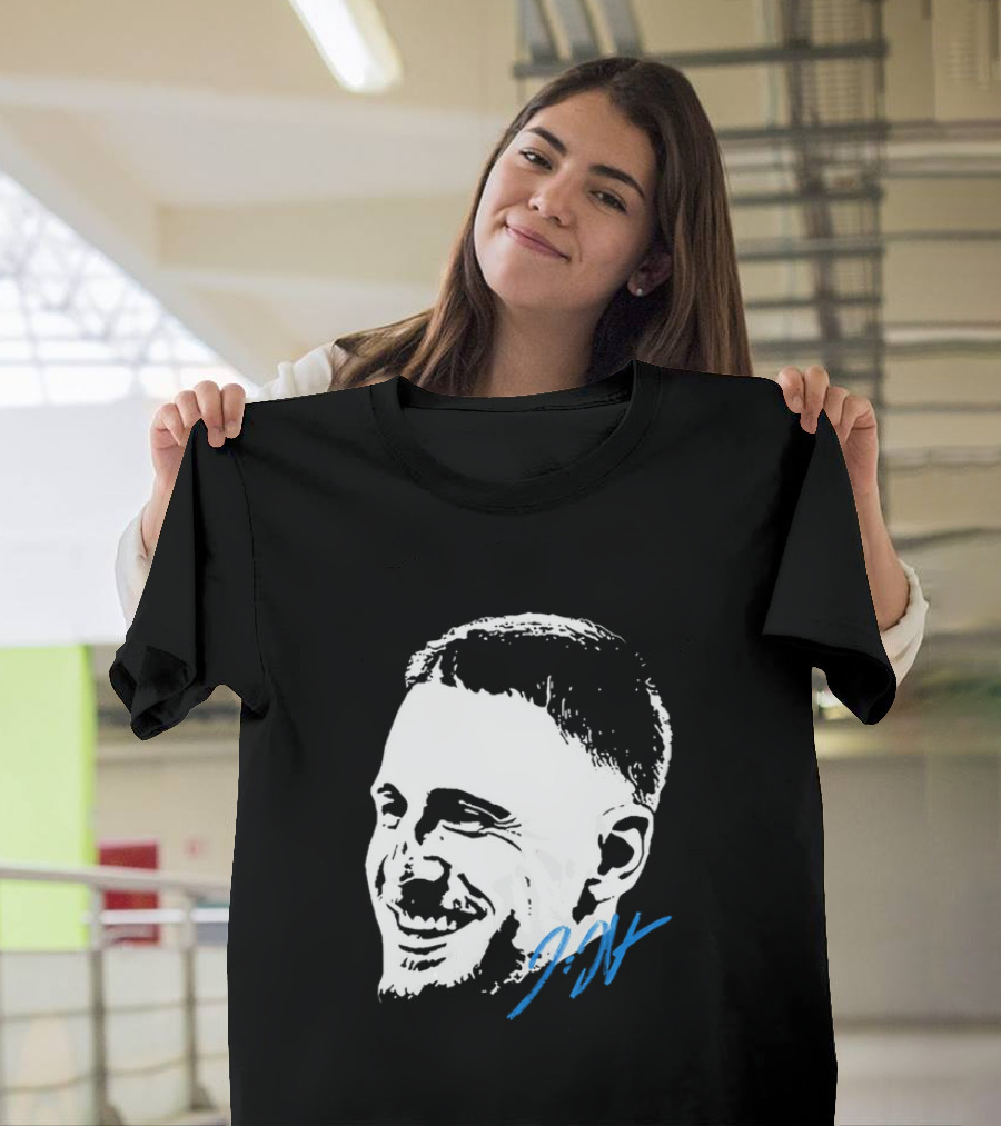 Donte DiVincenzo Signature Minnesota Timberwolves Bigface T-Shirt