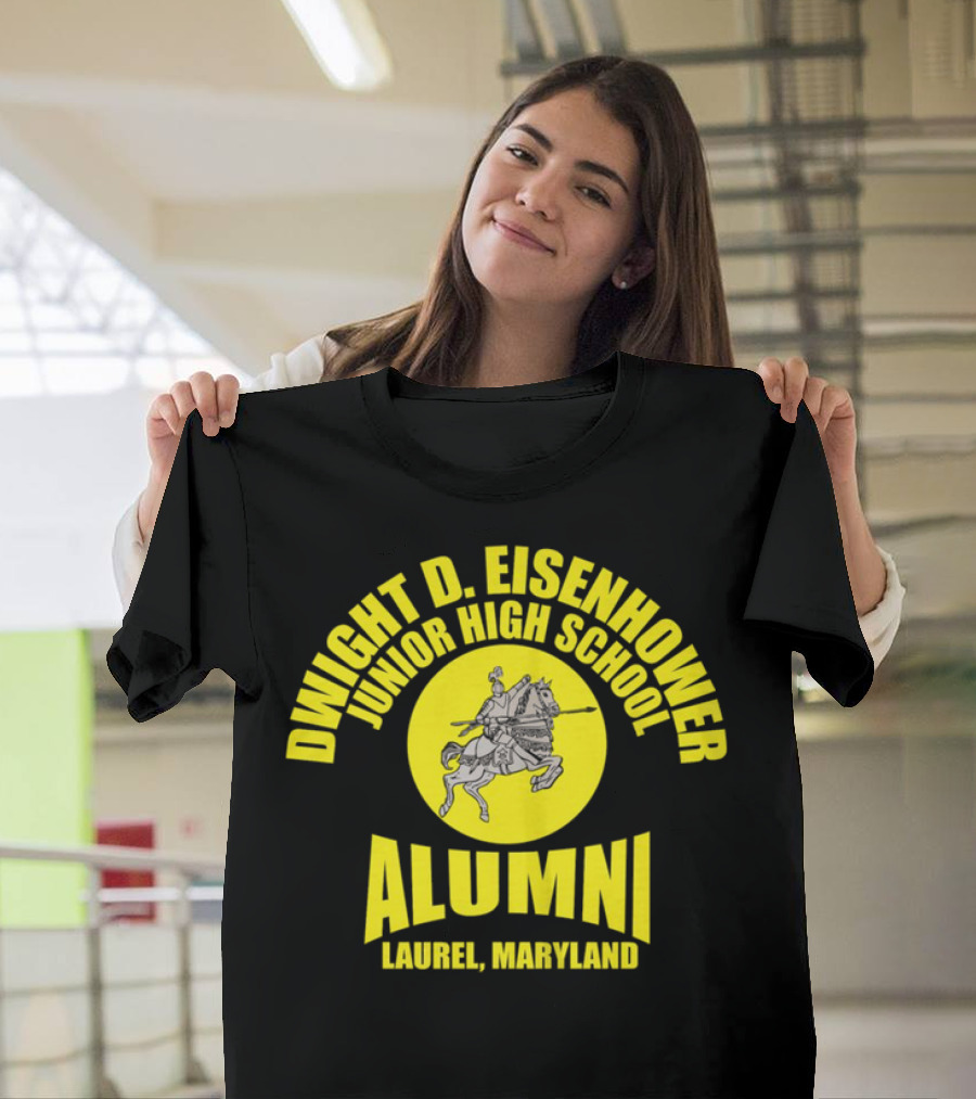 Dwight D Eisenhower Junior High School Alumni Laurel Maryland T-Shirt