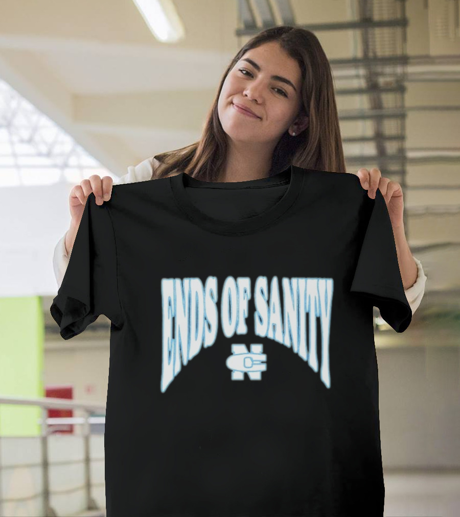 Ends Of Sanity NC Daze Blue Iconic Style T-Shirt