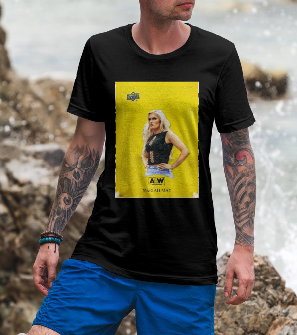 Upper Deck Allure Doubloons AEW All Elite Wrestling Mariah May T-Shirt