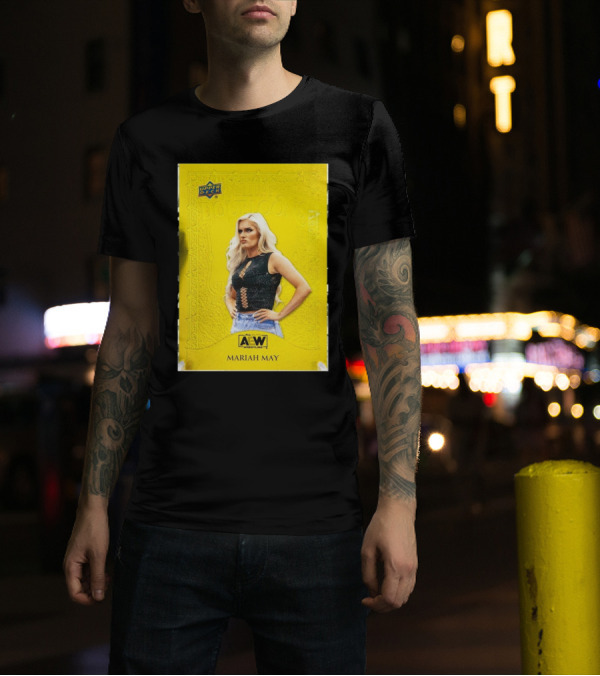Upper Deck Allure Doubloons AEW All Elite Wrestling Mariah May T-Shirt