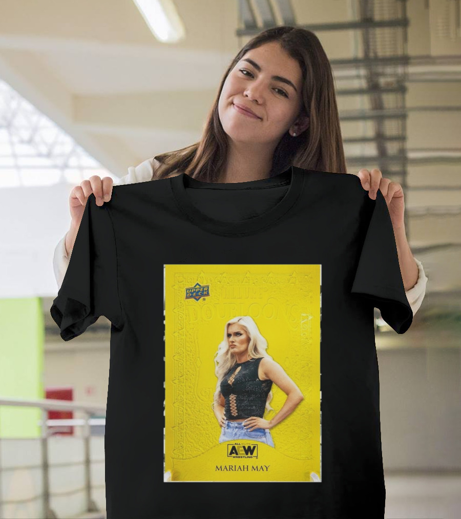 Upper Deck Allure Doubloons AEW All Elite Wrestling Mariah May T-Shirt