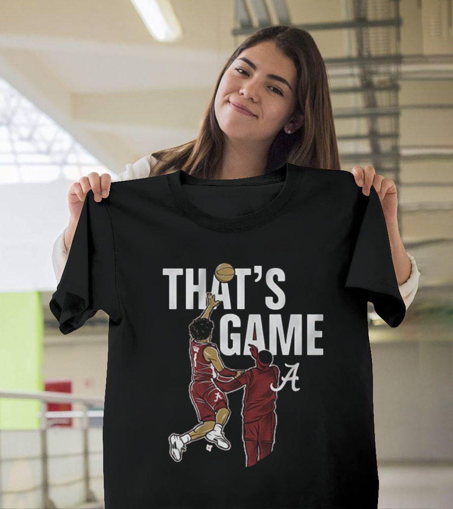Alabama Basketball Mark Sears Iconic Game Moment T-Shirt