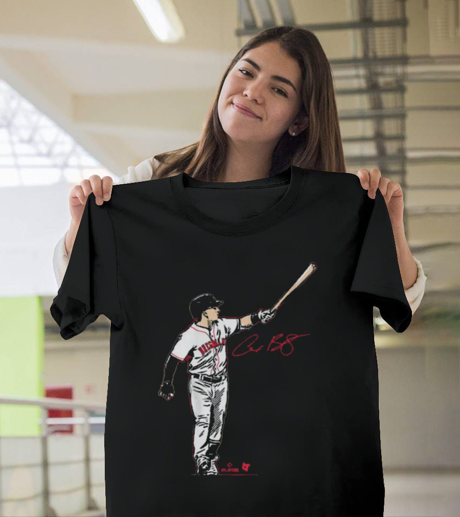 Boston Superstar Pose Red Sox MLB Signature T-Shirt