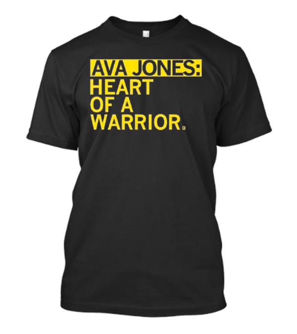 Ava Jones Heart Of A Warrior T-Shirt