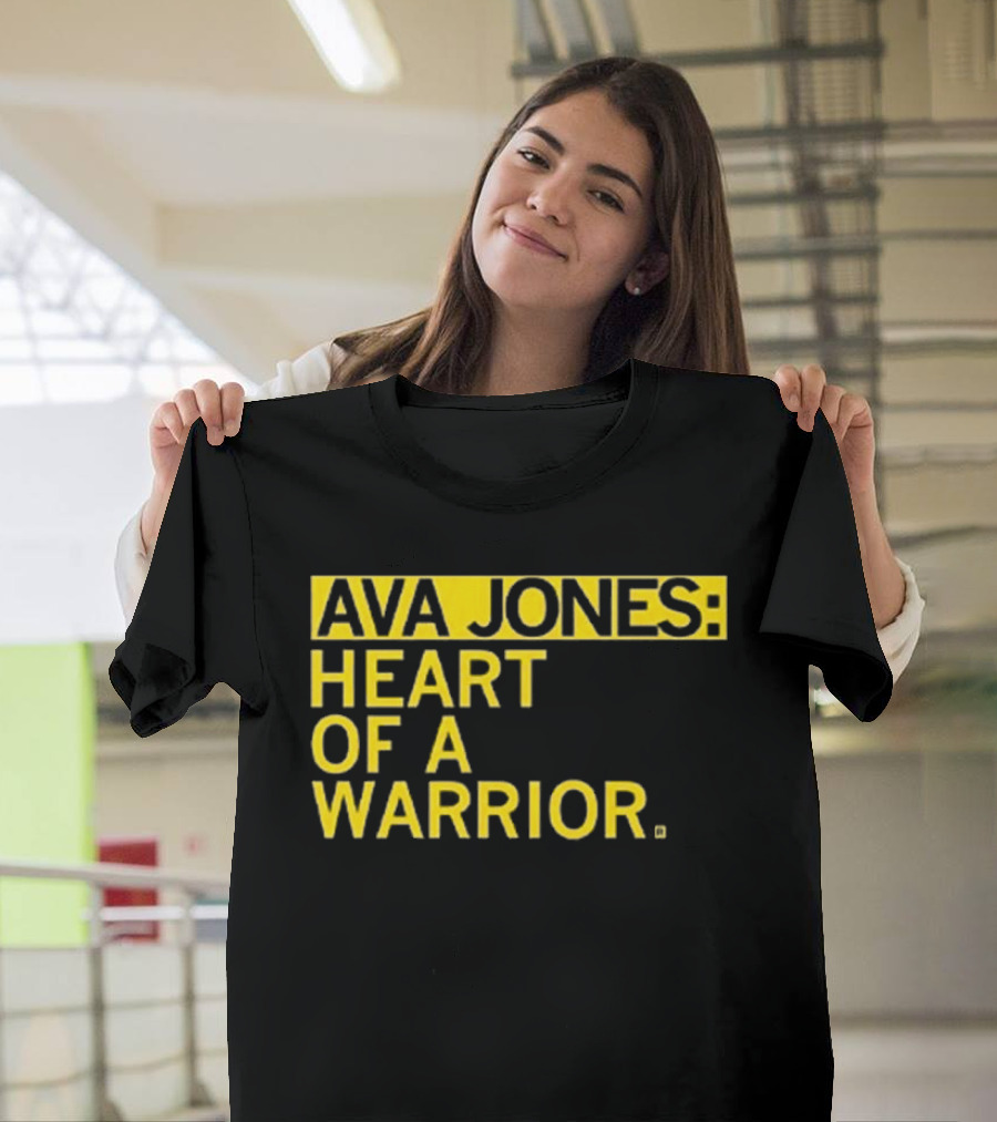 Ava Jones Heart Of A Warrior T-Shirt