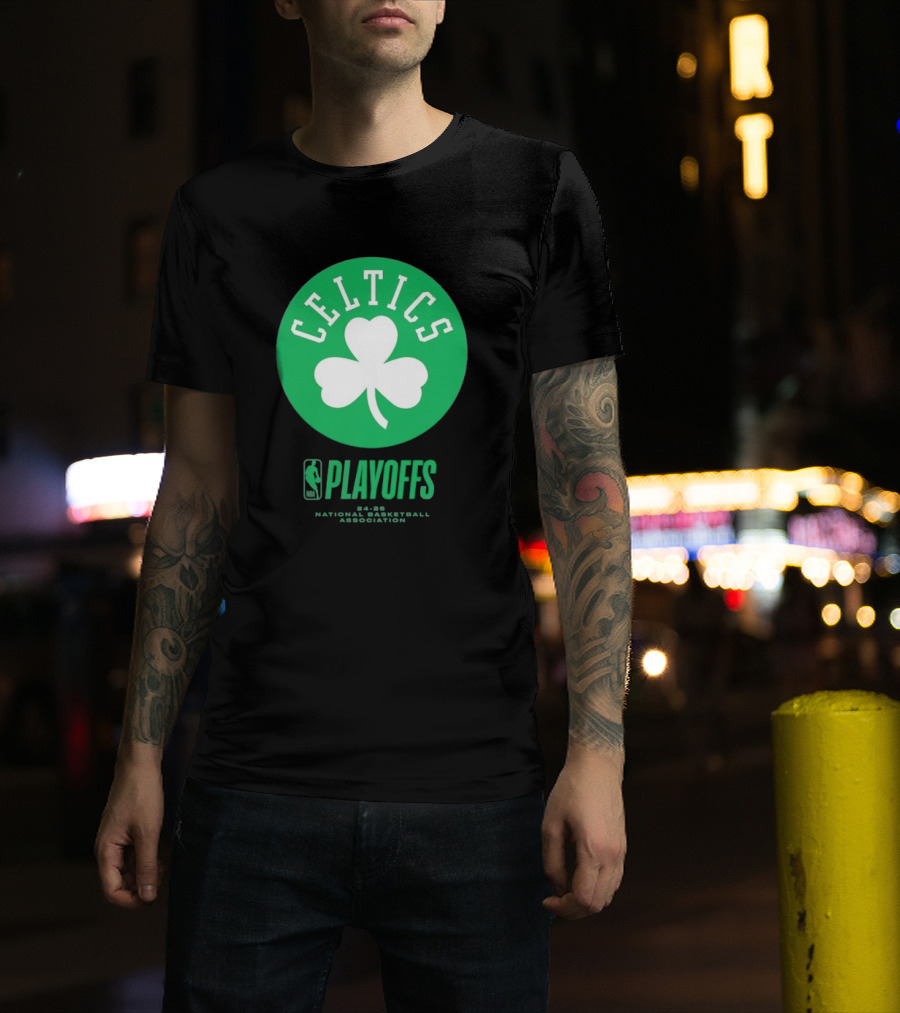 Boston Celtics Playoffs 2025 National Basketball Association T-Shirt