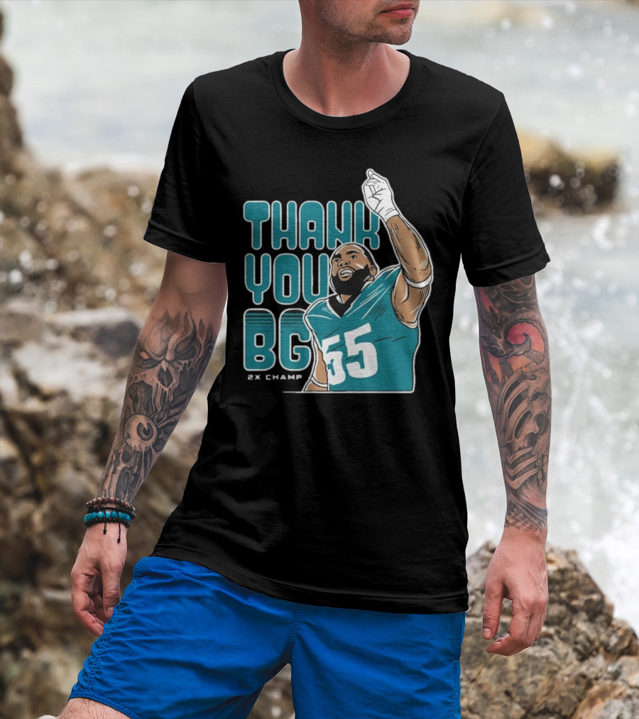 Brandon Graham Thank You BG T-Shirt