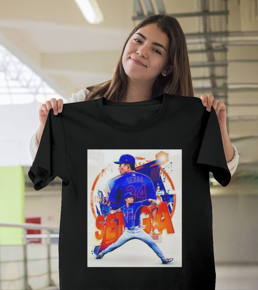 Bright Lights Senga Kodai New York Mets T-Shirt