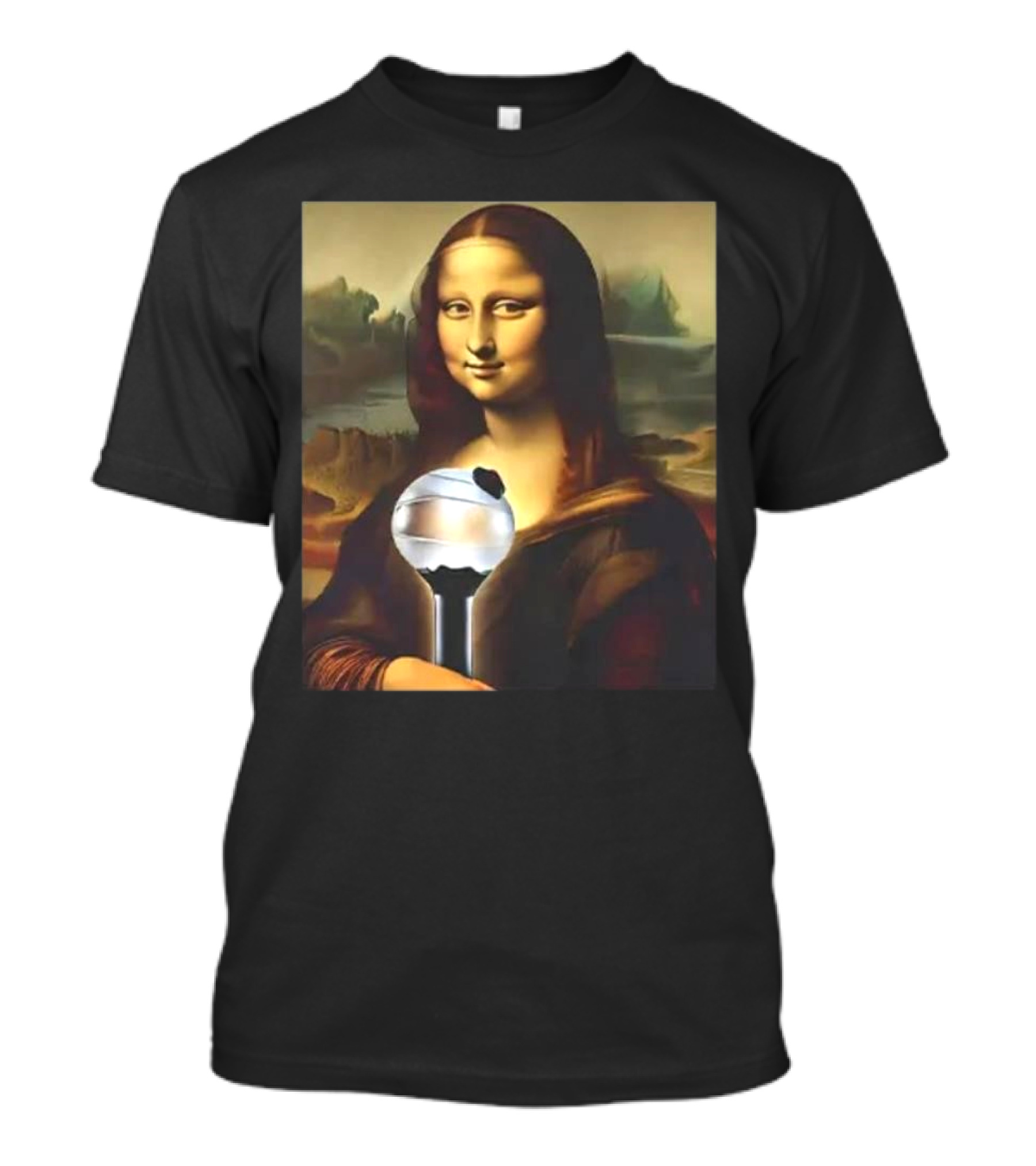BTS J-hope Mona Lisa Holding ARMY Bomb T-Shirt