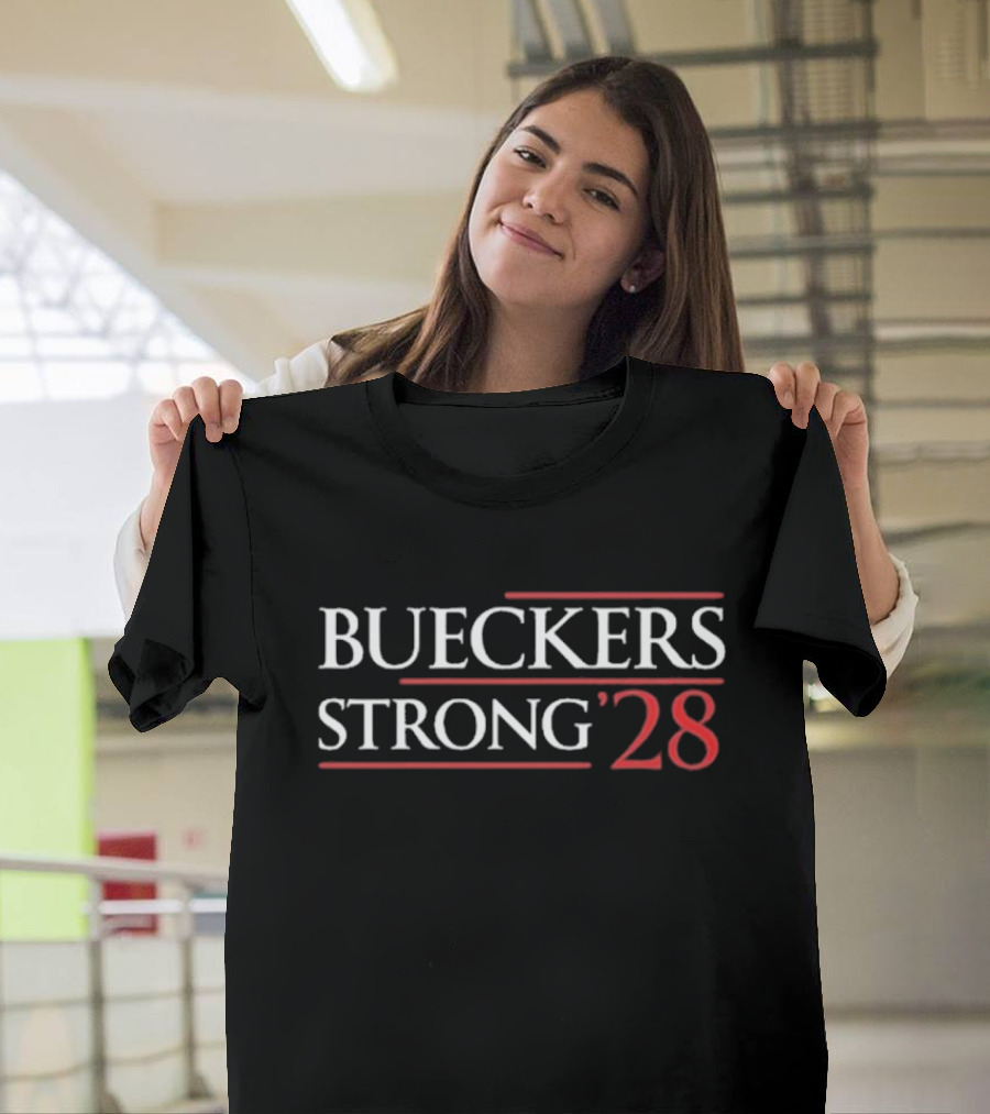 Bueckers Strong ’28 Basketball Fan Apparel T-Shirt