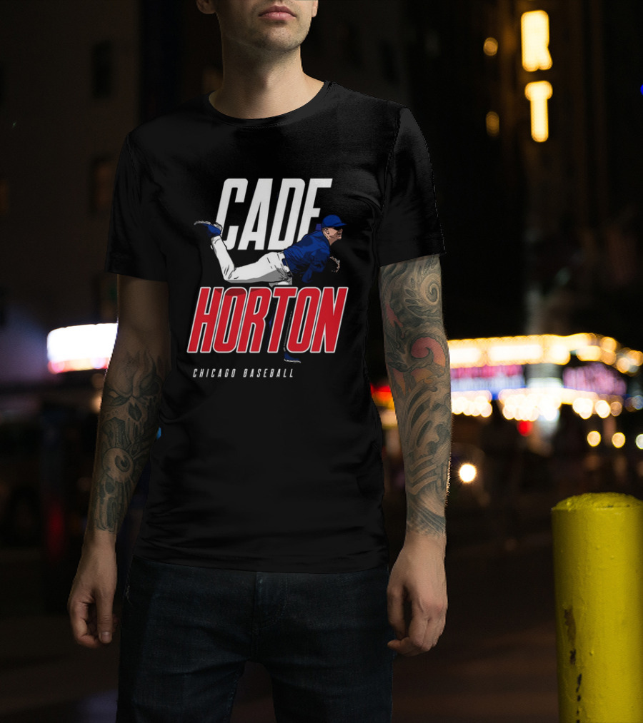 Cade Horton Player Chicago Baseball T-Shirt