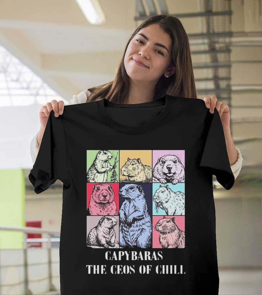 Capybaras The CEOS Of Chill T-Shirt