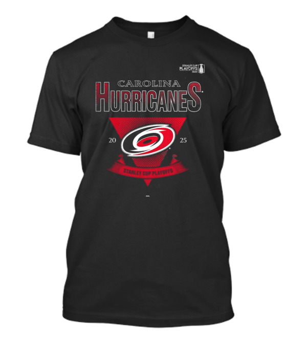 Carolina Hurricanes 2025 Stanley Cup Playoffs Crossbar Tri-Blend T-Shirt