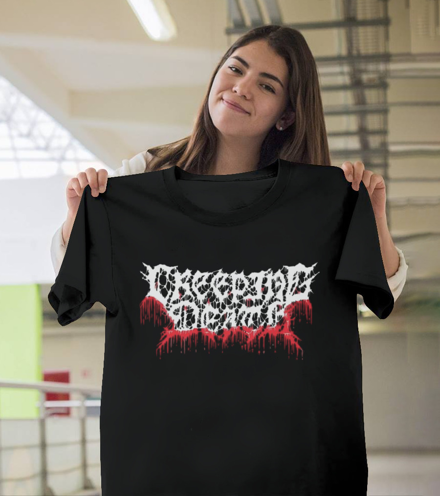 Creeping Death Creeping Death Bloody Tdm Logo T-Shirt