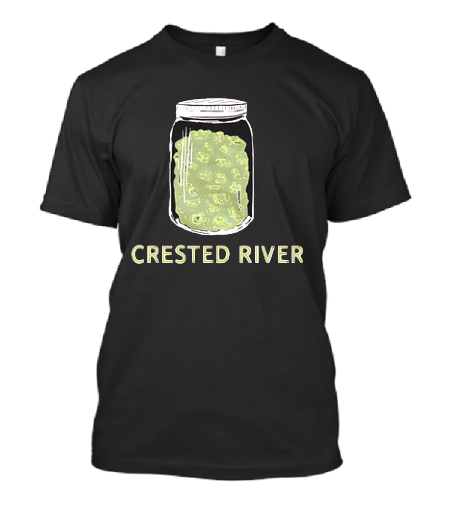 Crested River Jar Of Green Buds T-Shirt