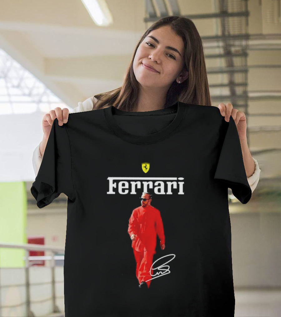 Ferrari Lewis Hamilton Signature T-Shirt