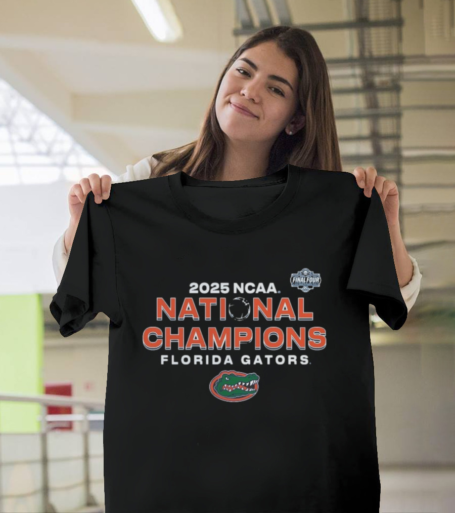 Florida Gators 2025 NCAA Men’s Basketball National Champions Schedule T-Shirt