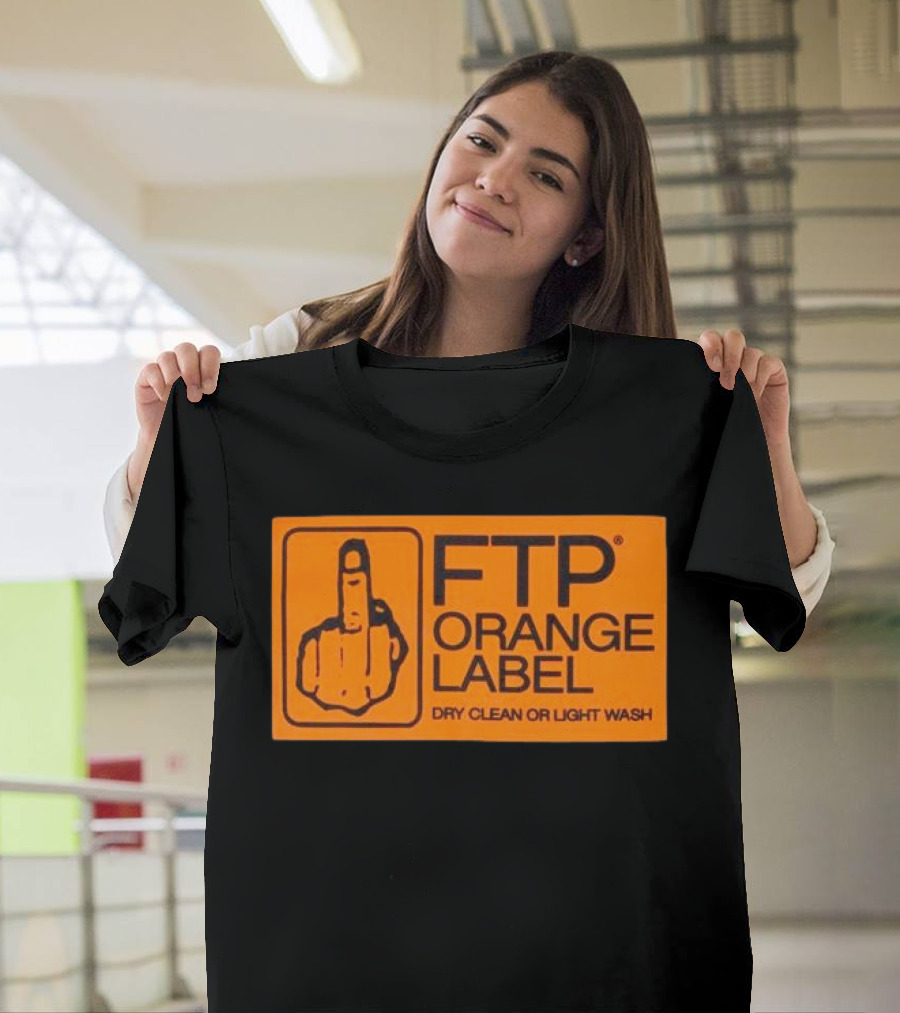 Fuckthepopulation Orange Label T-Shirt