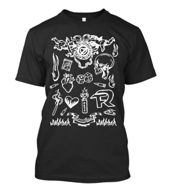 Fuerza Regida Love Sketch New T-Shirt