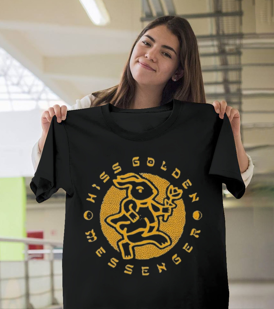 Hiss Golden Messenger Acid Rabbit T-Shirt
