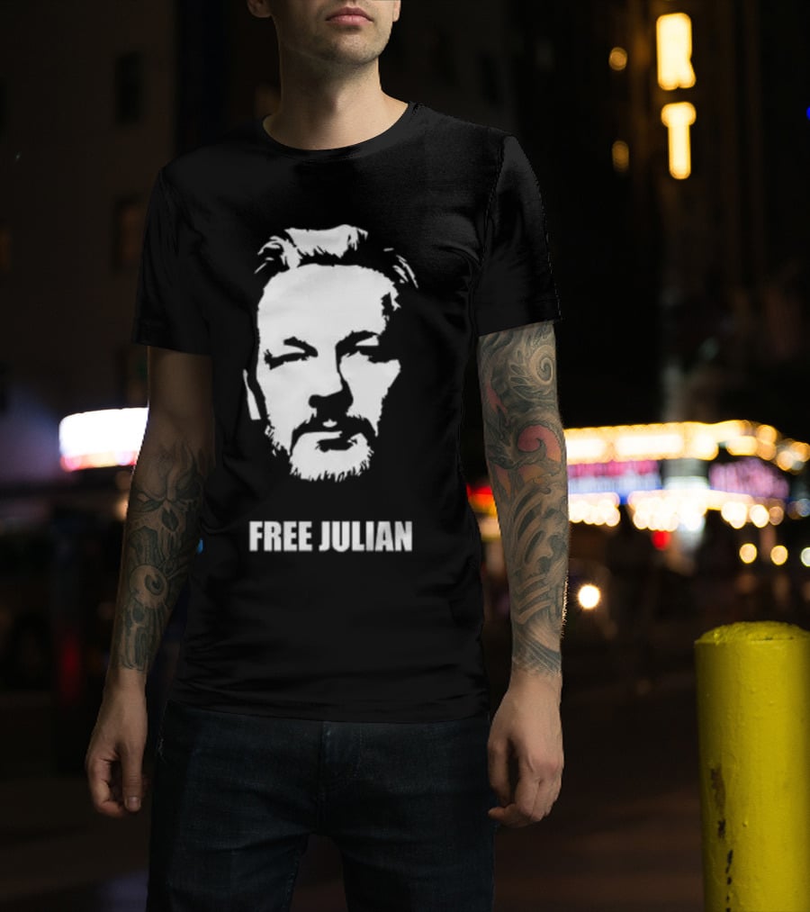 Free Julian Assange T-Shirt