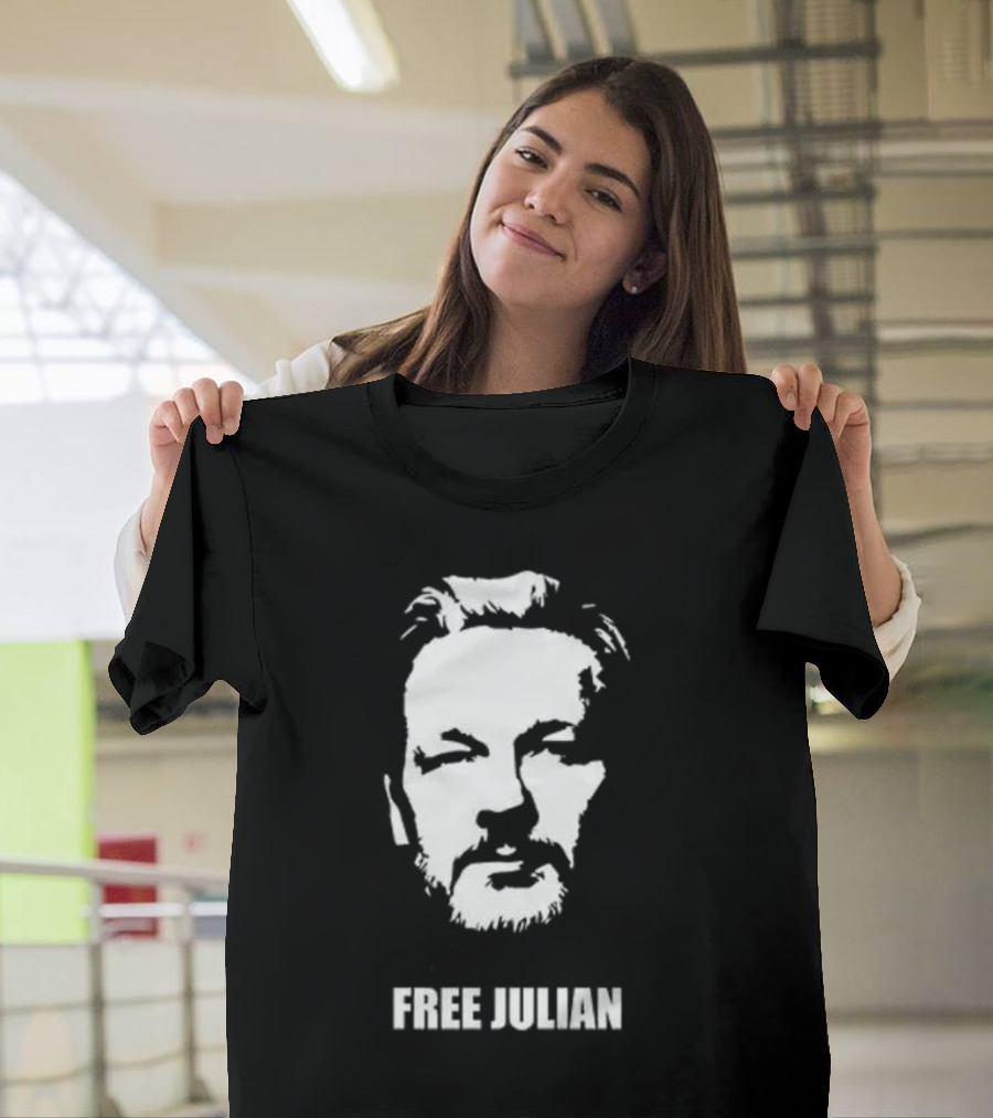 Free Julian Assange T-Shirt