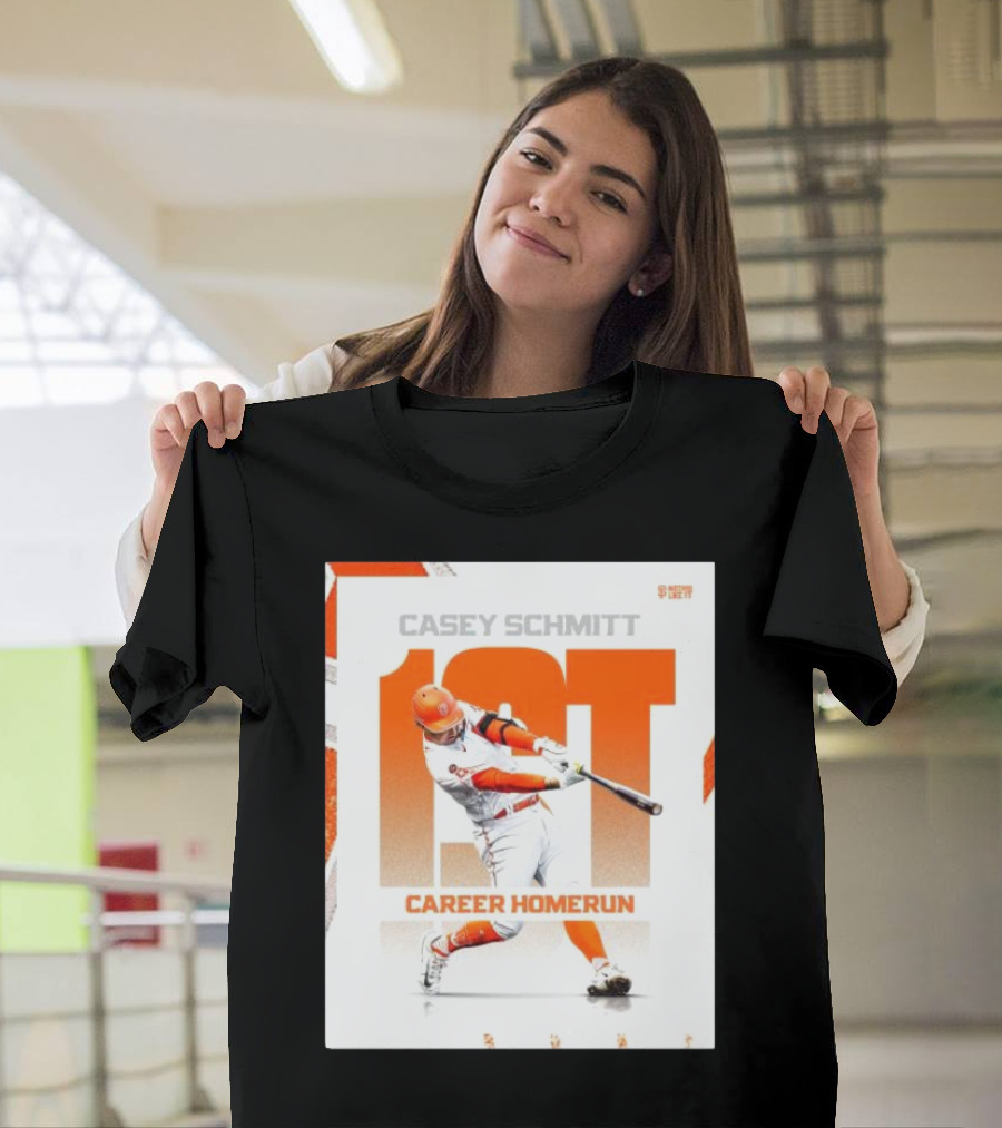 CASEY SCHMITT 1ST CAREER HOMERUN T-Shirt