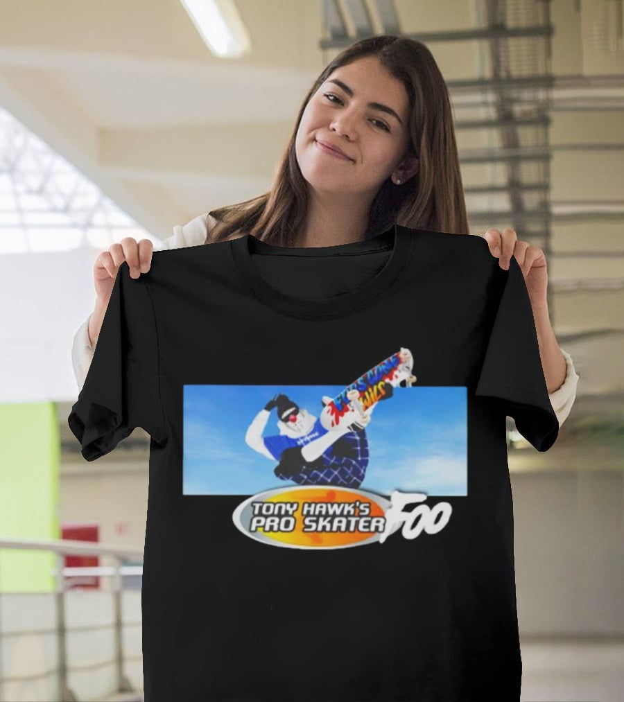 Tony Hawk's Pro Skater Foo Skateboard Tricks T-Shirt